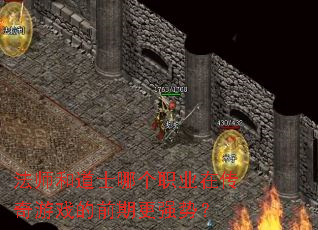 法师和道士哪个职业在传奇游戏的前期更强势? 法师和道士哪个职业在传奇游戏的前期更强势?