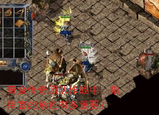 黄金传奇团队作战中,指挥官的角色有多重要? 黄金传奇团队作战中,指挥官的角色有多重要?
