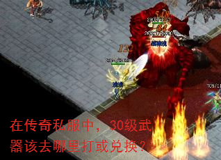 在传奇私服中,30级武器该去哪里打或兑换? 在传奇私服中,30级武器该去哪里打或兑换?