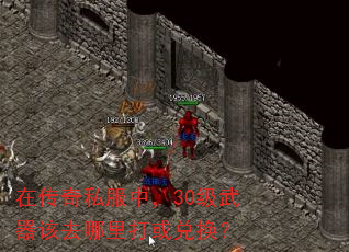 在传奇私服中,30级武器该去哪里打或兑换? 在传奇私服中,30级武器该去哪里打或兑换?